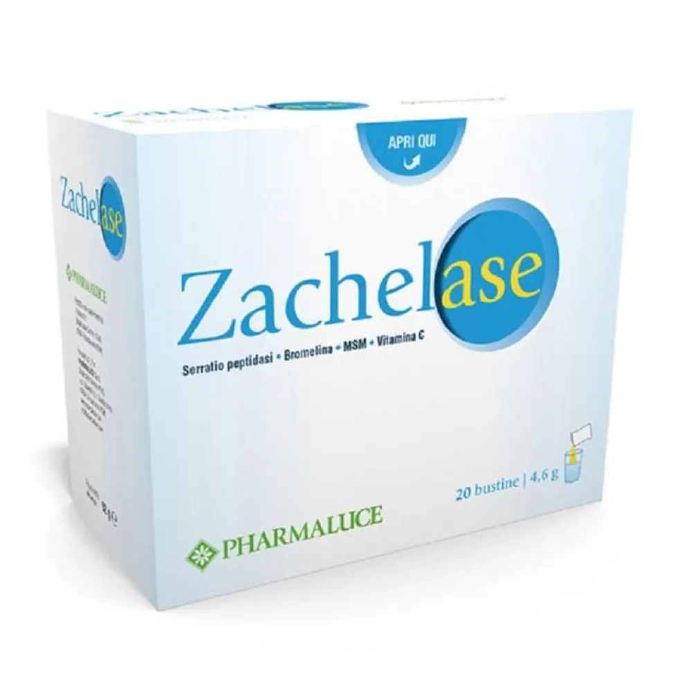 Pharmaluce Zachelase Integratore Alimentare, 20 Bustine