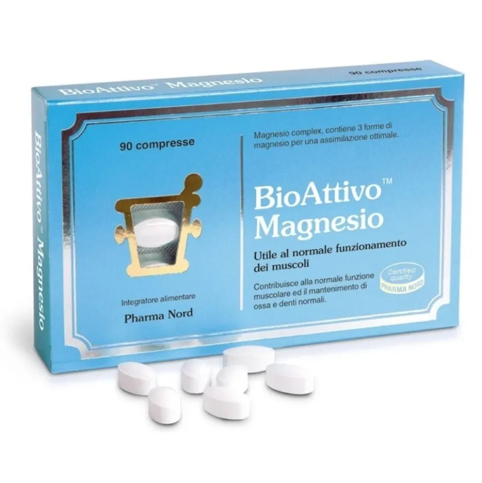 Pharma Nord Bioattivo Magnesio Integratore Alimentare, 90 Compresse