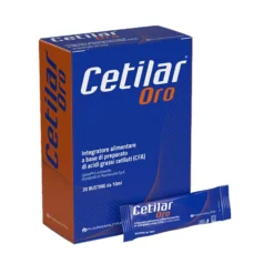 Pharmanutra Cetilar Oro - Integratore alimentare per il dolore muscolo-scheletrico, 20 stick