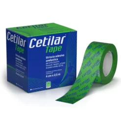 Pharmanutra Cetilar Tape - Striscia adesiva per traumi articolari e muscolari, 4 cm x 2,5 m
