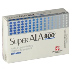 Pharmasuisse Laboratories SuperALA 800 Integratore Alimentare, 20 Compresse