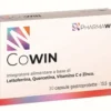 Pharmawin Cowin - Integratore con lattoferrina per le difese immunitarie, 30 capsule gastroprotette
