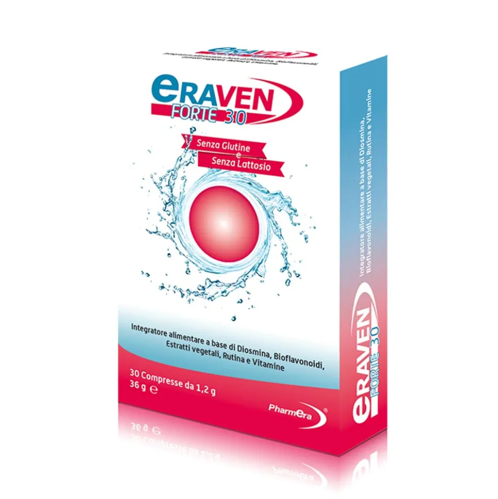 Pharmera Eraven Forte Integratore Alimentare Microcircolo, 30 Compresse
