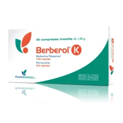 PharmExtracta Berberol K Integratore Apparato Cardiovascolare, 30 Compresse