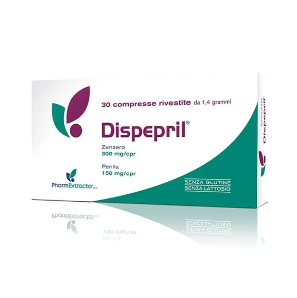 Pharmextracta Dispepril Integratore Alimentare, 30 Compresse Rivestite