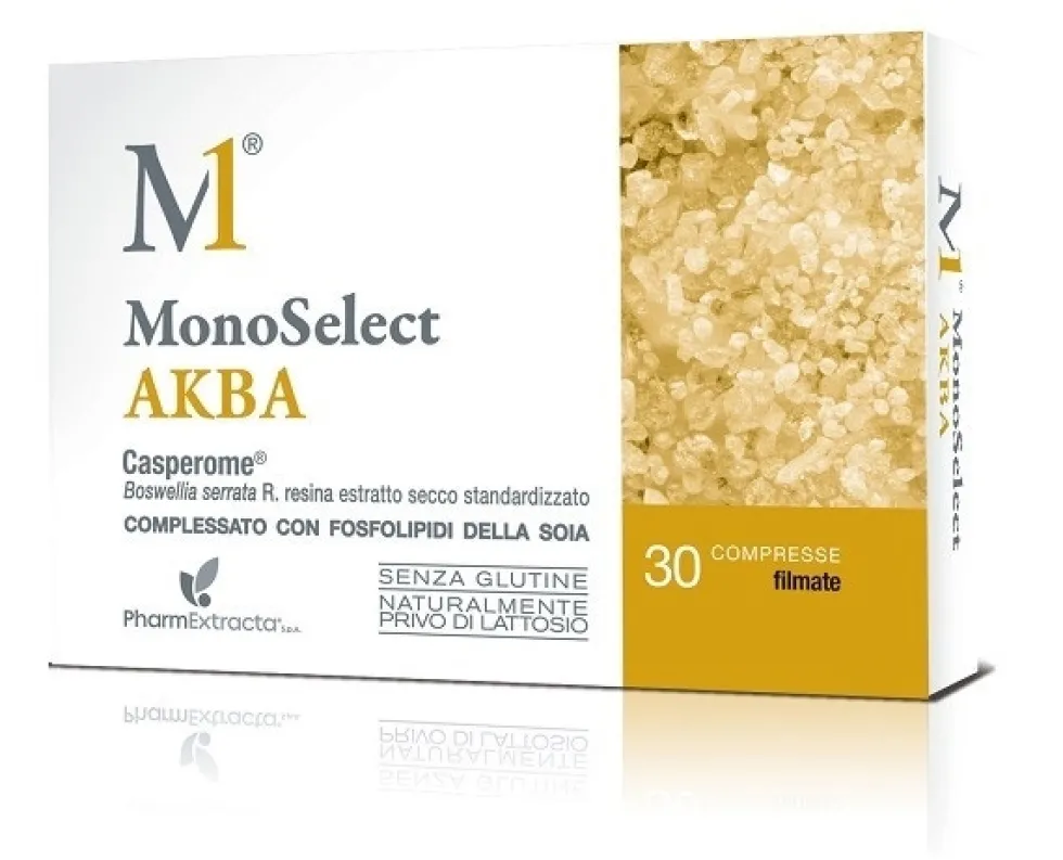 Pharmextracta Monoselect AKBA - Integratore per la funzionalità articolare, 30 compresse