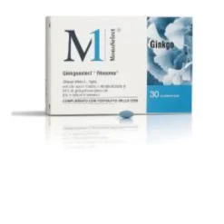 Pharmextracta Monoselect Ginkgo - Estratto ginkgo biloba per la circolazione sanguigna, 30 compresse