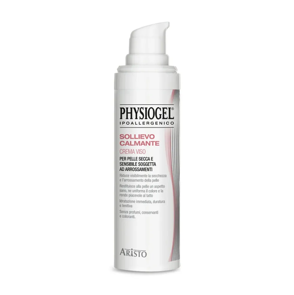 Physiogel Sollievo Calmante - Crema Viso per Pelle Secca e Sensibile, 40ml