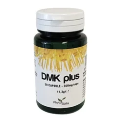 Phytoitalia DMK Plus - Integratore DMK Plus per la funzione muscolare e l'energia, 30 capsule