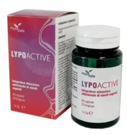 Phytoitalia Lypo Active - Integratore Lypo Active per il controllo del colesterolo, 30 capsule