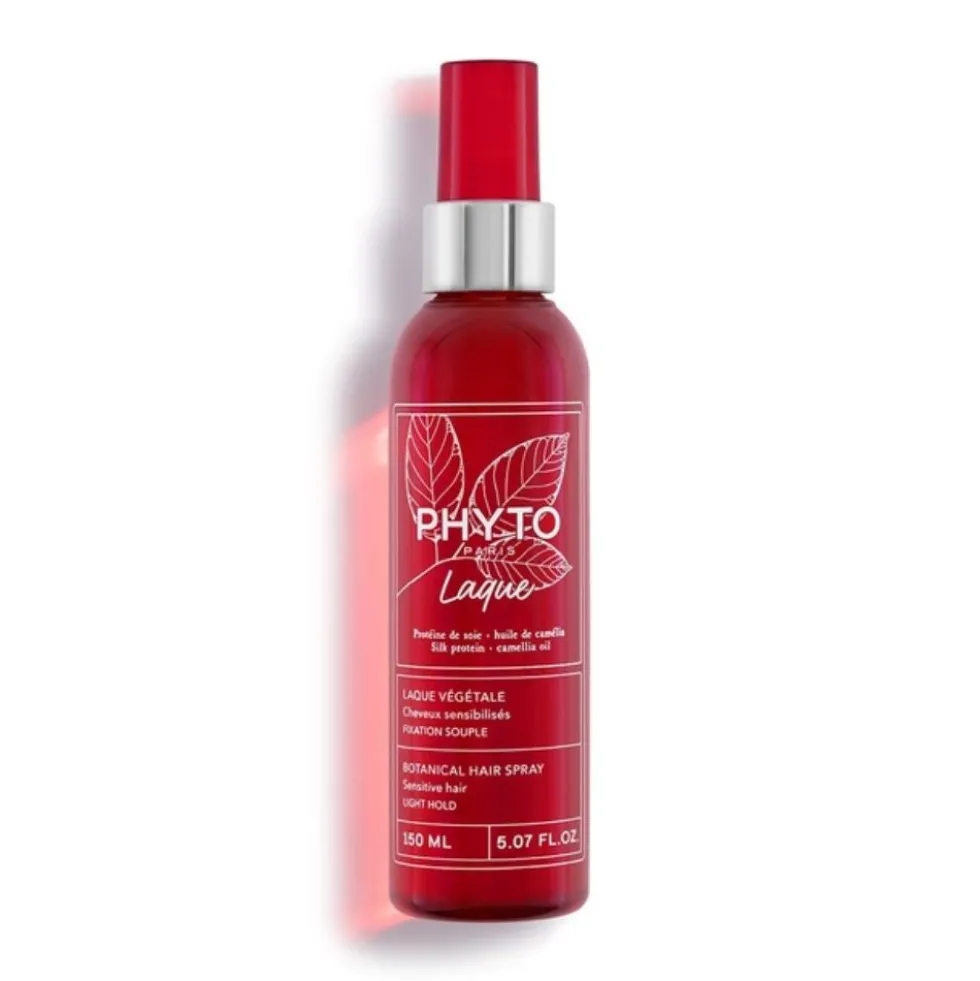 Phyto Laque Lacca Rossa Tenuta Leggera per Capelli Sensibili, 150ml