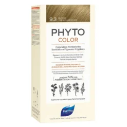 Phyto PhytoColor 9.3 Biondo Chiarissimo Dorato - Colorazione permanente per i capelli bianchi, 1 kit