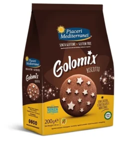 Piaceri Mediterranei Golomix Biscotto Senza Glutine, 200g