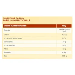 Piaceri Mediterranei Salterini Biscotti con Cacao Senza Glutine, 200g
