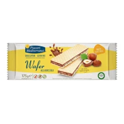 Piaceri Mediterranei Wafer alla Nocciola Senza Glutine, 175g