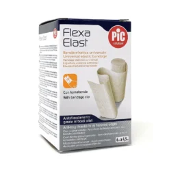 Pic Flexa Elast - Benda elastica universale per il supporto articolare, 1 pezzo da 6 cm x 4,5 m
