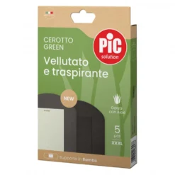 Pic Green - Cerotto in bambù e aloe vera per la protezione delle ferite, 5 cerotti da 10x15 cm