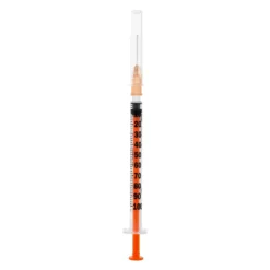Pic Insumed - Siringa G26 per la somministrazione di insulina, 1 siringa da 1 ml