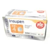 Pic Insupen Advanced - Aghi per penna da insulina 33G 4 mm per iniezioni delicate, 100 pezzi
