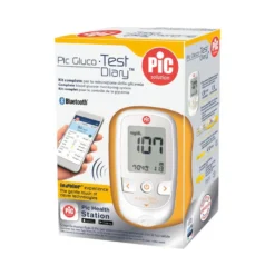Pic Kit Gluco Test Diary - Sistema completo per la misurazione della glicemia, 1 confezione