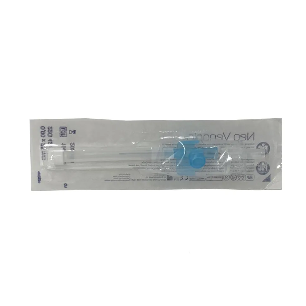 Pic Neo Venopic 2 G22 25 mm - Ago-cannula a due vie per le procedure endovenose, 1 pezzo