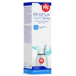 Pic RinoFlux+ Hyper Spray - Soluzione ipertonica per la decongestione del naso, 100 ml