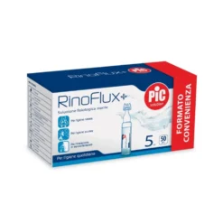 Pic Rinoflux+ Soluzione Isotonica Igiene Quotidianta, 50 x 5ml