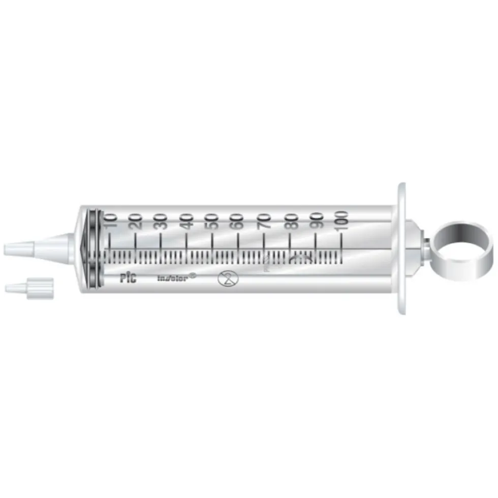 Pic Siringa catetere senza ago - Siringa sterile monouso per infusione, 1 pezzo da 100 ml