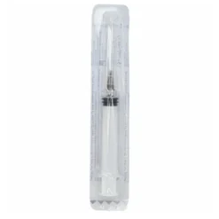Pic Siringa con ago G23 - Siringa sterile monouso per le iniezioni, 1 siringa da 5 ml