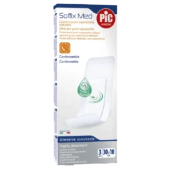 Pic Soffix Med - Cerotto post-operatorio delicato 30x10 cm, 3 medicazioni