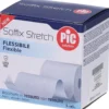 Pic Soffix Stretch - Cerotto Pic Soffix per il fissaggio di medicazioni, 1 rotolo da 5 cm x 5 m