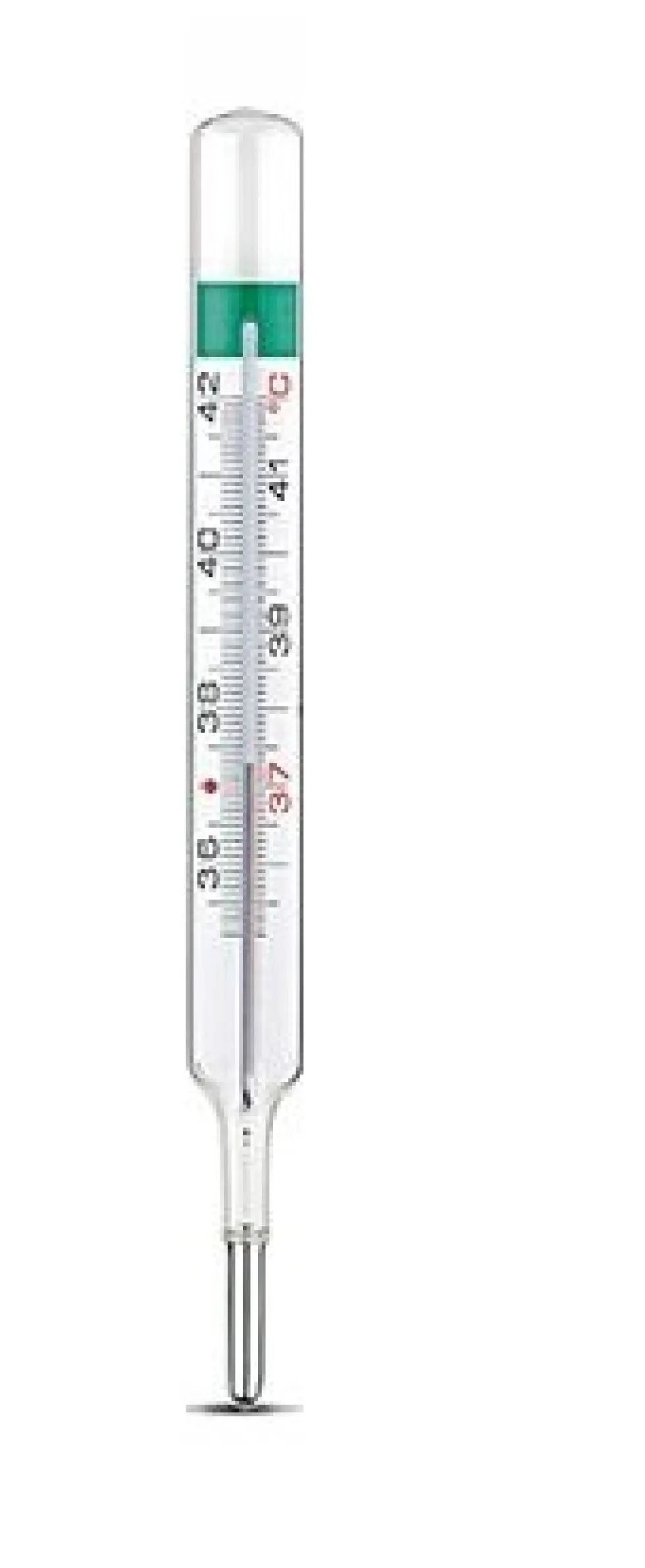 Pic VedoEcoplus - Termometro in vetro al gallio per la temperatura corporea, 1 pezzo