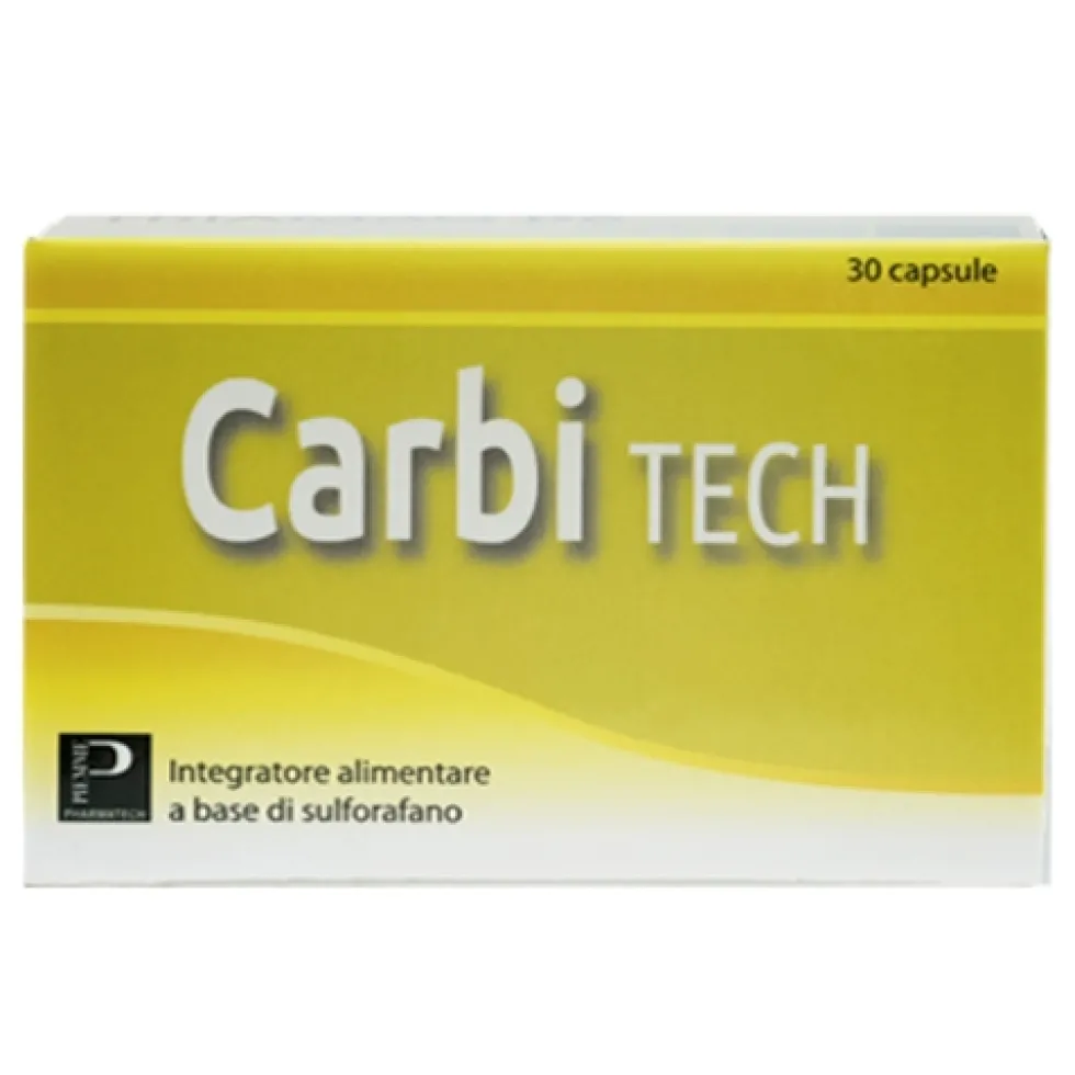 Piemme Pharmatech Carbitech - Integratore alimentare antiossidante per la menopausa, 30 capsule