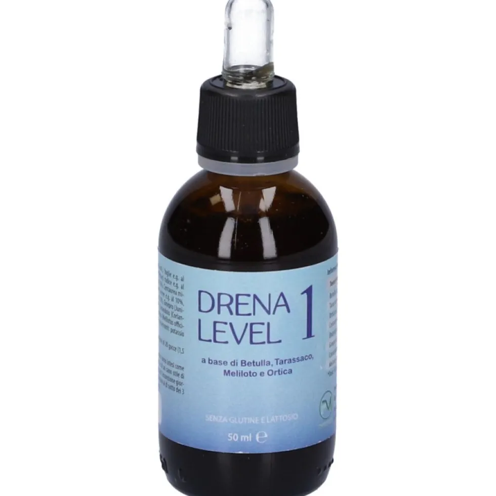 Piemme Pharmatech Drena Level 1 - Integratore alimentare per la circolazione linfatica, 50 ml