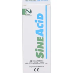 Piemme Pharmatech Italia Sineacid - Compressa masticabile sineacid per il reflusso, 45 compresse