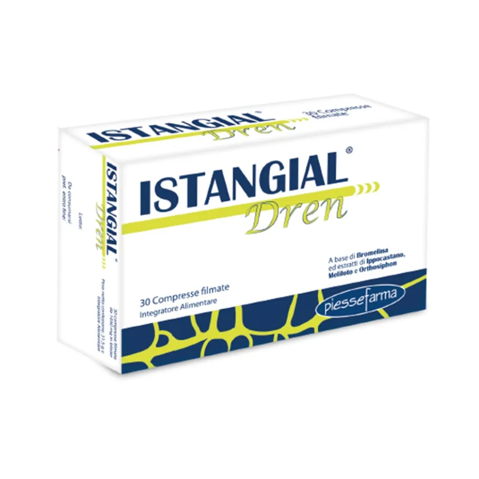 Piessefarma Istangial Dren Integratore Alimentare, 30 Compresse