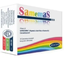 Piessefarma Samemas magnesio - Integratore per il sistema nervoso e la stanchezza, 20 compresse
