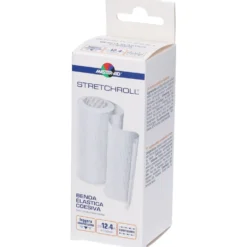 Pietrasanta Pharma Stretchroll - Benda elastica Pietrasanta Pharma per fissaggio, 1 pz 4x12cm