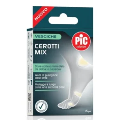 Pikdare Pic Vesciche Mix - Cerotti idrocolloidali per le vesciche, cerotto Pikdare 6 pezzi