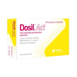 Pizeta Pharma Dosil Act Integratore contro la Nausea in Gravidanza, 30 Compresse