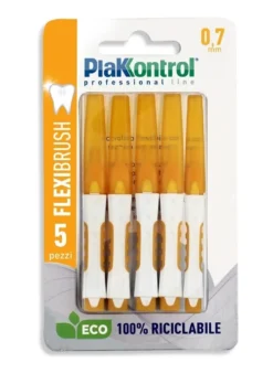Plakkontrol Flexi Brush Scovolino Interdentale Flessibile 0,7mm, 5 Pezzi