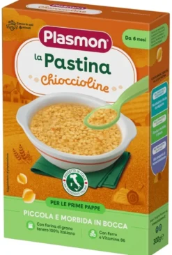 Plasmon La pastina - Pasta per lo svezzamento dai 6 mesi, pasta chioccioline 300g