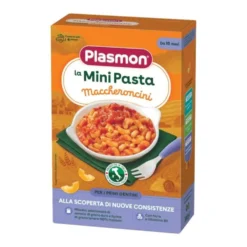 Plasmon Mini Pasta - Maccheroncini Alimento per L'Infanzia 10M+, 300g