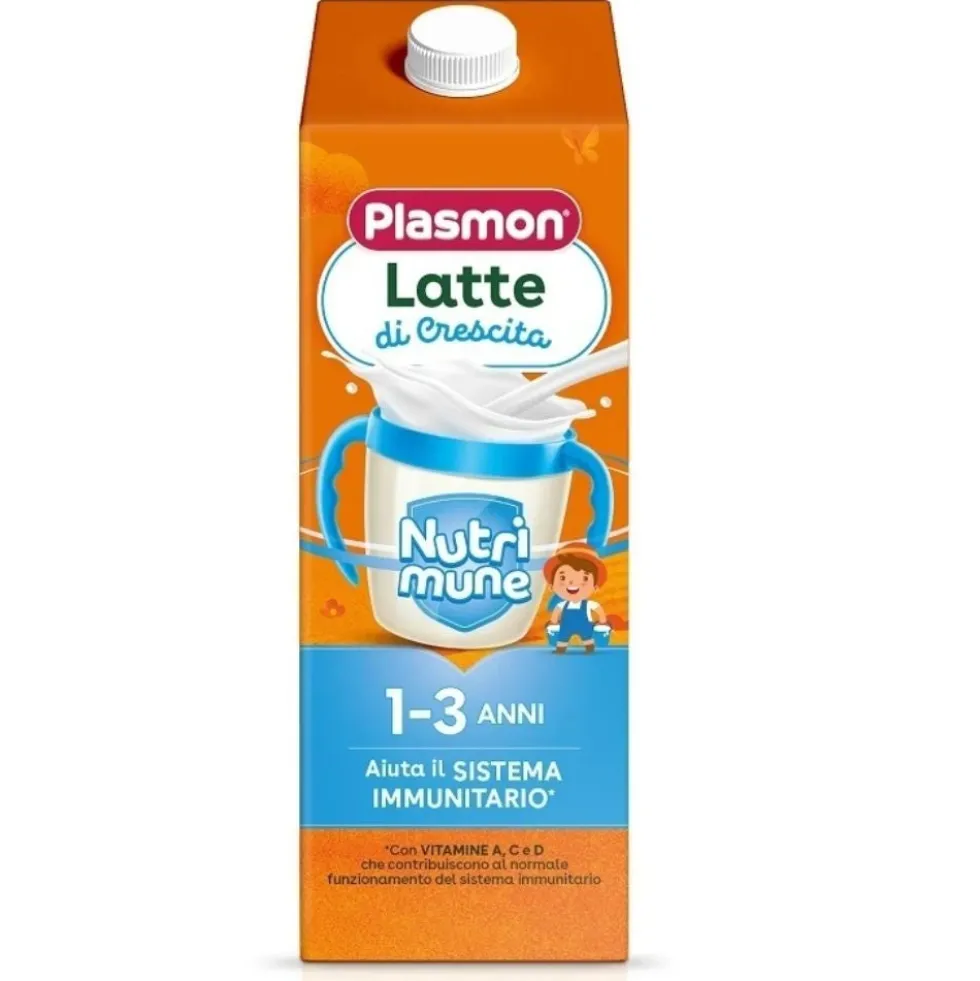Plasmon Nutri-mune Latte di Crescita 12-36 mesi Liquido, 1 Litro