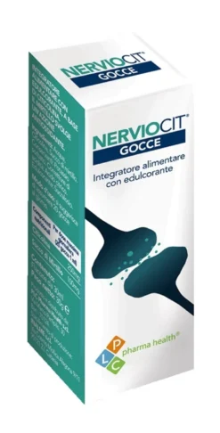 Plc Pharma Health Nerviocit - Integratore alimentare antiossidante, gocce Nerviocit 30 ml