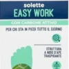 Podovis Solette Easy Work - Solette traspiranti con il carbone attivo nella misura S, 1 paio