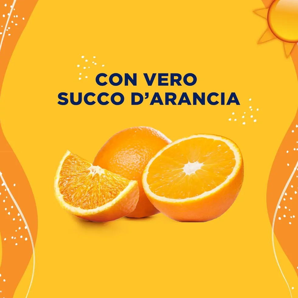 Polase Classico Arancia - Integratore di potassio e magnesio per la stanchezza, 24 bustine