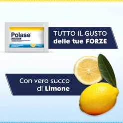 Polase Classico Integratore Sali Minerali Magnesio Potassio Gusto Limone, 24 Bst