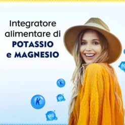 Polase Classico Integratore Sali Minerali Magnesio Potassio Gusto Limone, 24 Bst