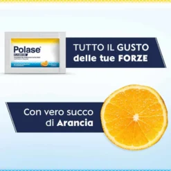 Polase Classico Integratore Sali Minerali Magnesio Potassio Gusto Arancia,24 Bst
